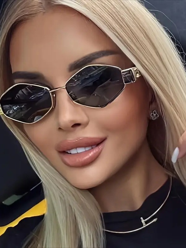 setifera gold square kadın güneş gözlüğü